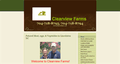 Desktop Screenshot of myclearviewfarms.com